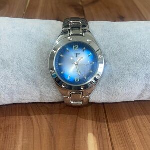 New JF Silver and‎ Blue Watch